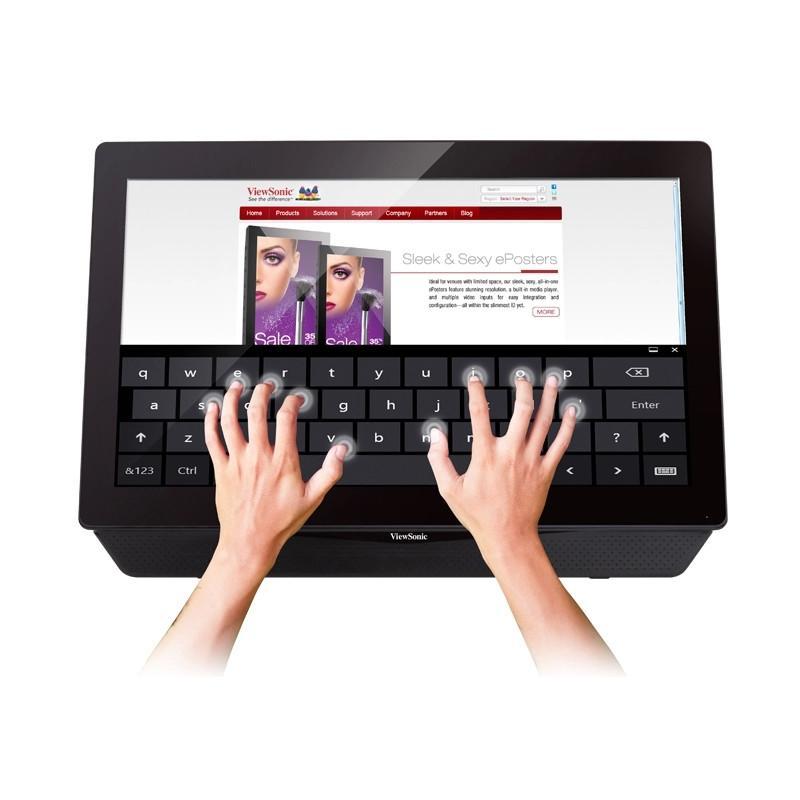 优派TD2335S十点电容23寸IPS护眼显示屏WI