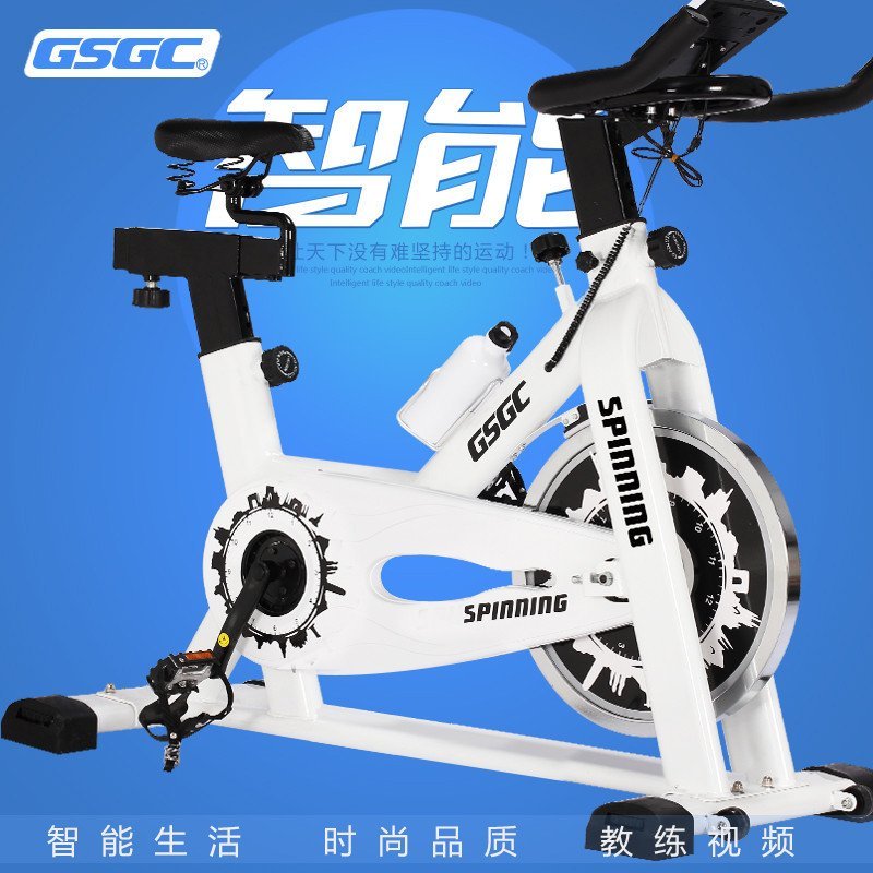 GSGC 静音智能3D游戏动感单车 家用健身车骑