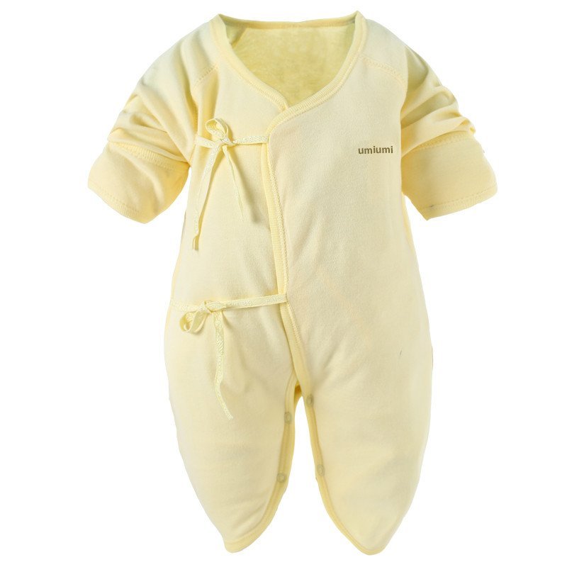 umiumi 0-1岁婴儿四季皆可穿款衣服纯棉婴儿连