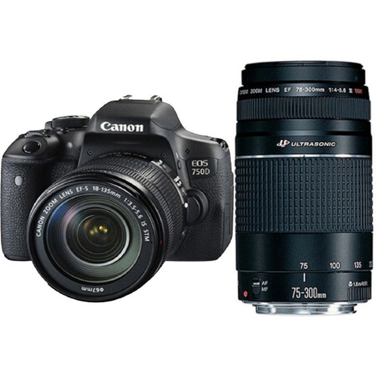 佳能(Canon)EOS 750D 单反 (18-135mm STM