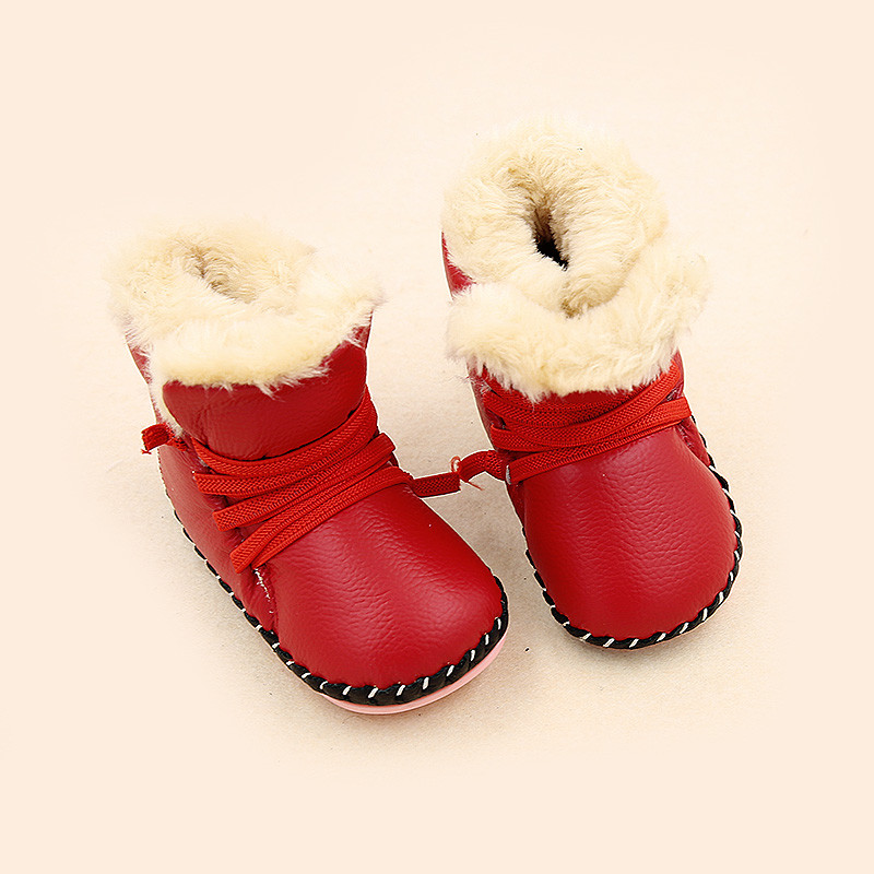 菲尼尔0-1岁婴儿鞋子 冬季新款男女宝宝学步鞋