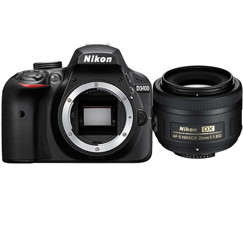 尼康(Nikon)数码单反相机 D3400+AF-S DX 尼