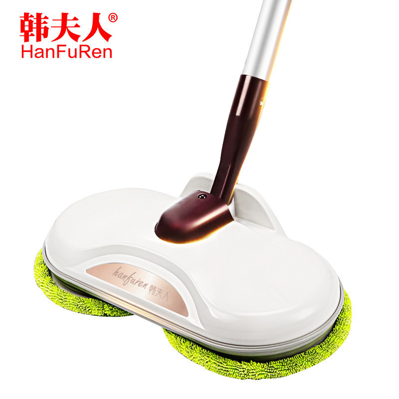 韩夫人LF-100电动拖把 手推擦地机器人 家用超