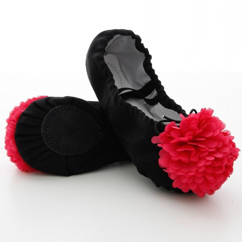 2016女童宝宝舞鞋 成人鞋带女儿童舞蹈鞋 红色