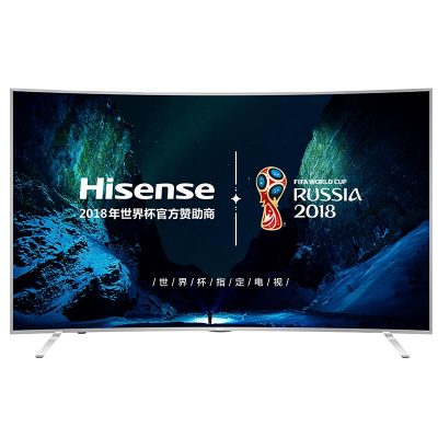 海信(Hisense)LED55EC880UCQ 55英寸 4K超高清 曲面 ULED超画质 智能语音 液晶平板电视