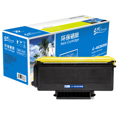 e代e-LD4636粉盒黑色 适用联想LJ3600DN/3650/M7750/M7750N打印机墨盒