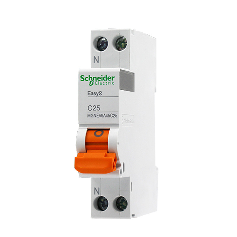 施耐德电气(schneider electric)断路器 家用空开e9系列1p n 双进双出