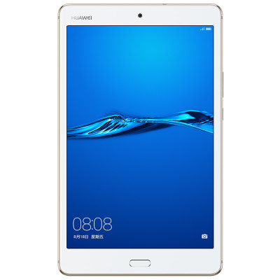 华为(HUAWEI)M5 8.4英寸 平板电脑(4GB+64GB WIFI版 哈曼卡顿音效 香槟金)SHT-W09