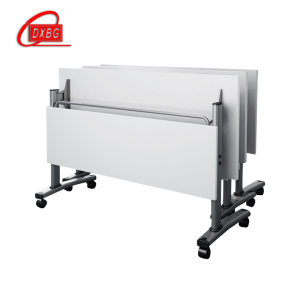 DXBG折叠培训桌拼接会议桌条桌双人可折叠移动桌长1400mm宽500mm高750mm