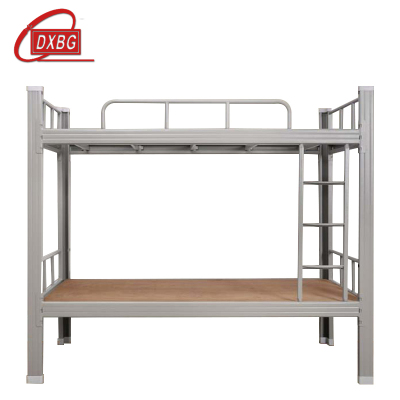 DXBG铁架床钢木床宿舍床灰色加厚型2000X900含床板(标准款)
