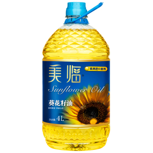 [苏宁易购超市]美临 一级葵花籽油 食用油 欧洲进口原料4L
