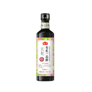 海天有机一品鲜500mL/瓶(PET瓶)