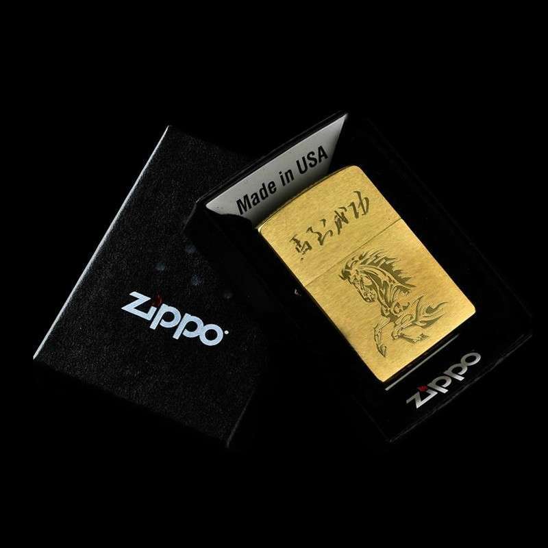 美国原装 专柜正品zippo打火机 正版2014 纯铜马到成功 zppo旗舰店