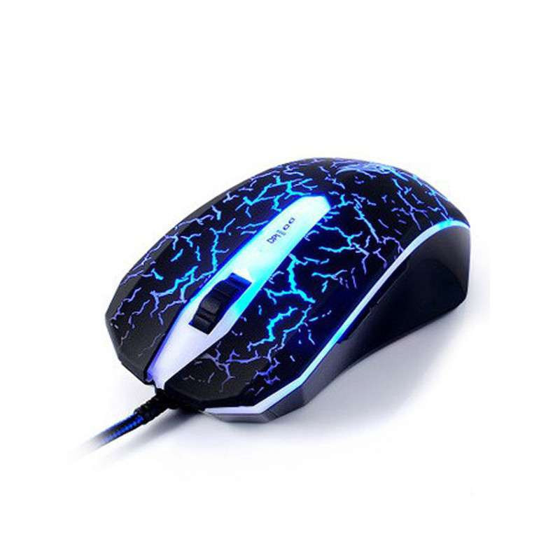 超级新品 新盟全球鹰 有线发光鼠标 游戏鼠标