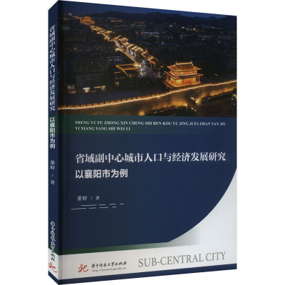 省域副中心城市人口与经济发展研究 以襄阳市为例 董婷 著 经管、励志 文轩网