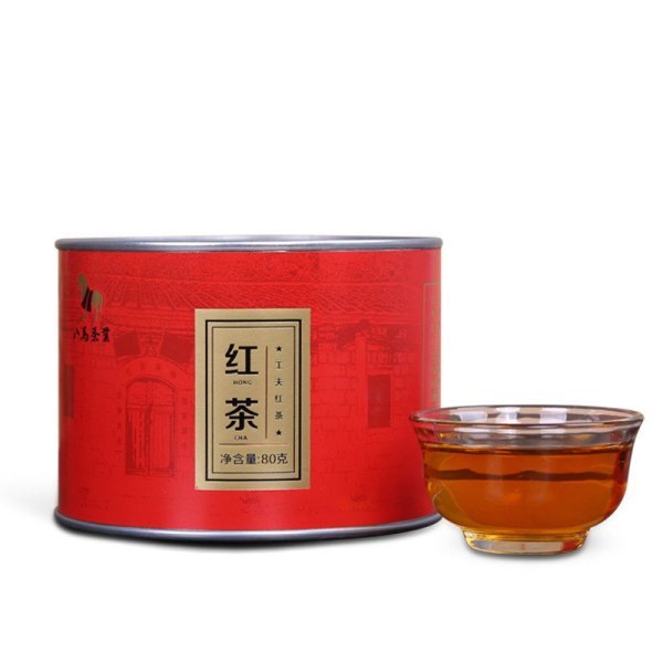 【八马茶业官方旗舰店】八马 红星红茶 工夫红