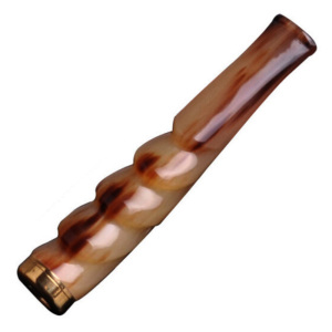 大将军牦牛角烟具礼品 粗细烟两用烟嘴 循环清洗非一次性双重过滤烟嘴 连升四级