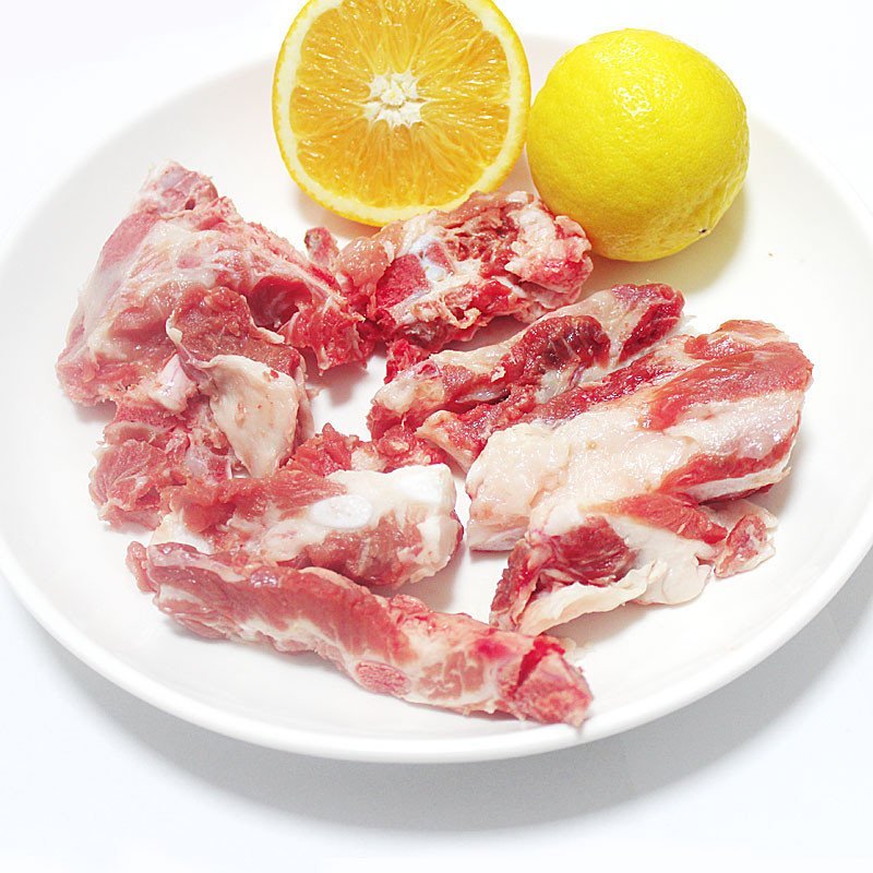 七食品猪猪肉1斤果果新鲜龙骨bg潍坊康脊骨鑫顺加工厂图片