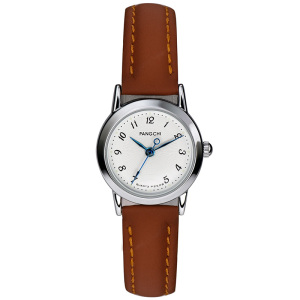 鹏志(PANGCHI)新款皮带皮革手表 皮带表男士手表 休闲时尚情侣对表 石英表 女士2508