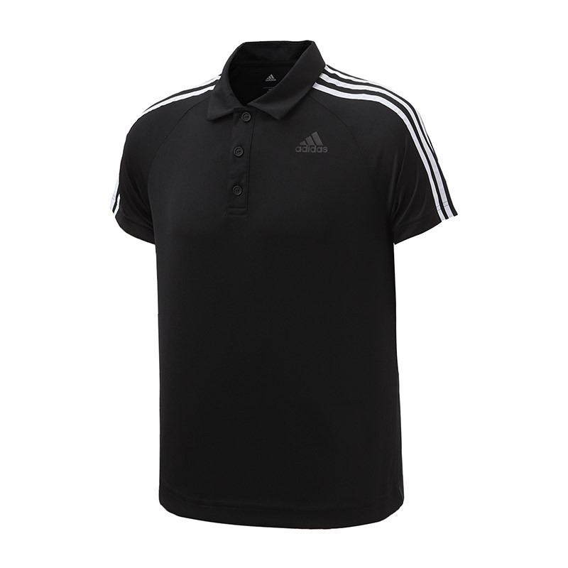 adidas阿迪达斯男装短袖POLO翻领T恤2017新