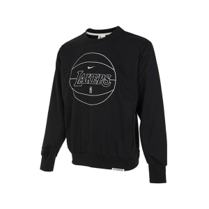 耐克男子速干篮球上衣T恤DRI-FIT NBA洛杉矶湖人队卫衣DX9749-010