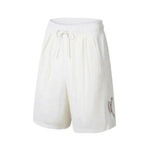 阿迪达斯运动裤男夏季新款纯色字母LOGO松紧系带休闲短裤 JC8215
