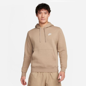 耐克(NIKE) 男子加绒连帽衫冬季卫衣针织柔软舒适连帽套头衫 BV2655-247