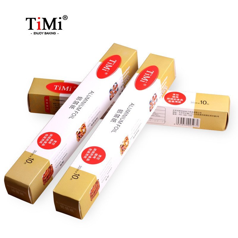 TiMi 铝箔纸 烧烤 10米装3卷 烤肉加厚锡纸烤箱