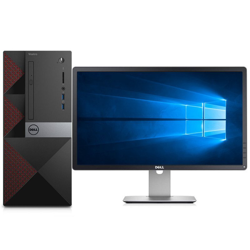 戴尔台式机显示器出现self test feature check