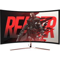 HKC G4 plus 24寸显示器144hz曲面电竞游戏液