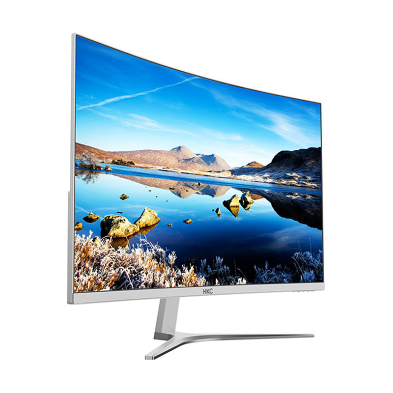 hkc 32英寸曲面显示器c325f无边框超薄台式电脑液晶屏幕非144hz
