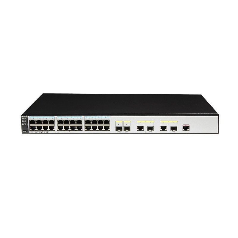 华为(huawei)s2751-28tp-pwr-ei-ac 24口百兆poe交换机