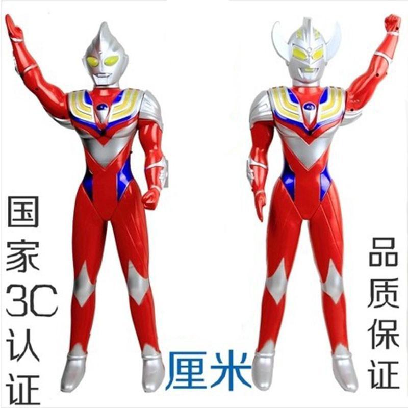 大号奥特曼 发光发声玩具 迪迦\/泰罗奥特曼54厘