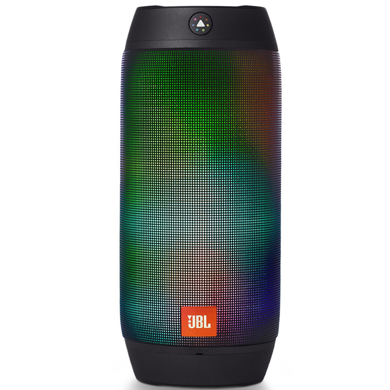 jbl pulse 2 炫彩音乐脉动 无线蓝牙音箱音响 户外防水溅低音炮 黑色