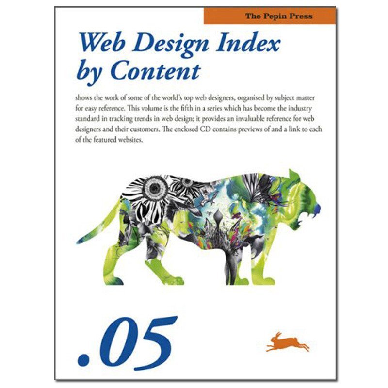 《英文原版Web Design Index by Content 05 网