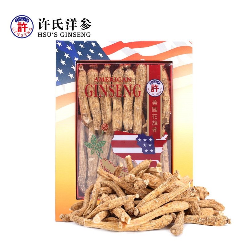 许氏美国西洋参花旗参段 S104 1\/4LB 长型小一