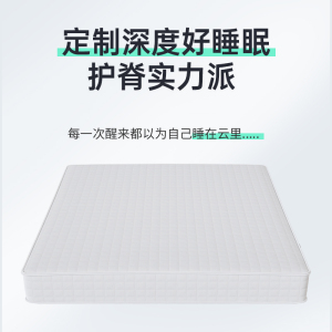 梵宜 床垫1.8米山棕床垫1.5m床垫椰棕软硬两用弹簧床垫可拆洗床垫966