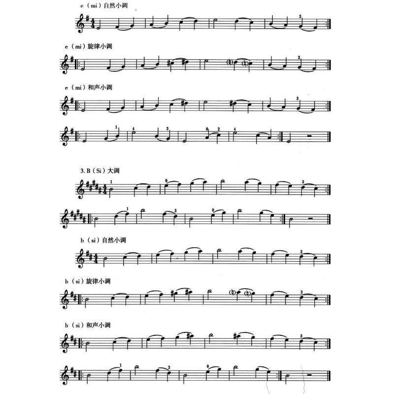 小提琴音阶训练教程(初级)