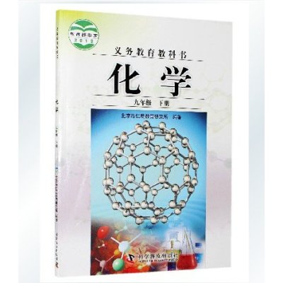 新版科学普及出版社仁爱版初中课本教材教科书初三化学9九年级下册