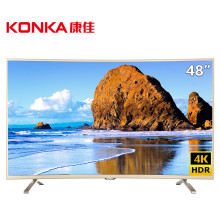 康佳(KONKA)曲面电视4K超高清3级平板电视价