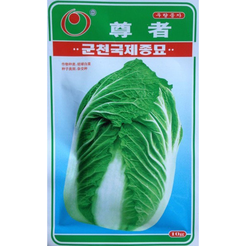 我要发芽 蔬菜种子 尊者白菜F种子 结球白菜 高
