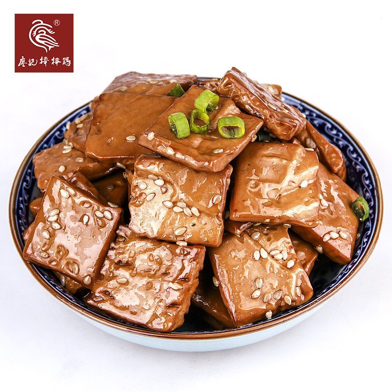 廖记小豆干包装零食包邮豆腐干四川特产豆干制品【麻辣 五香】80g*6袋