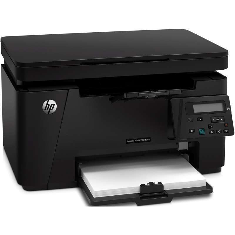 惠普(hp )laserjet pro mfp m126nw 黑白激光多功能一体机(打印复印