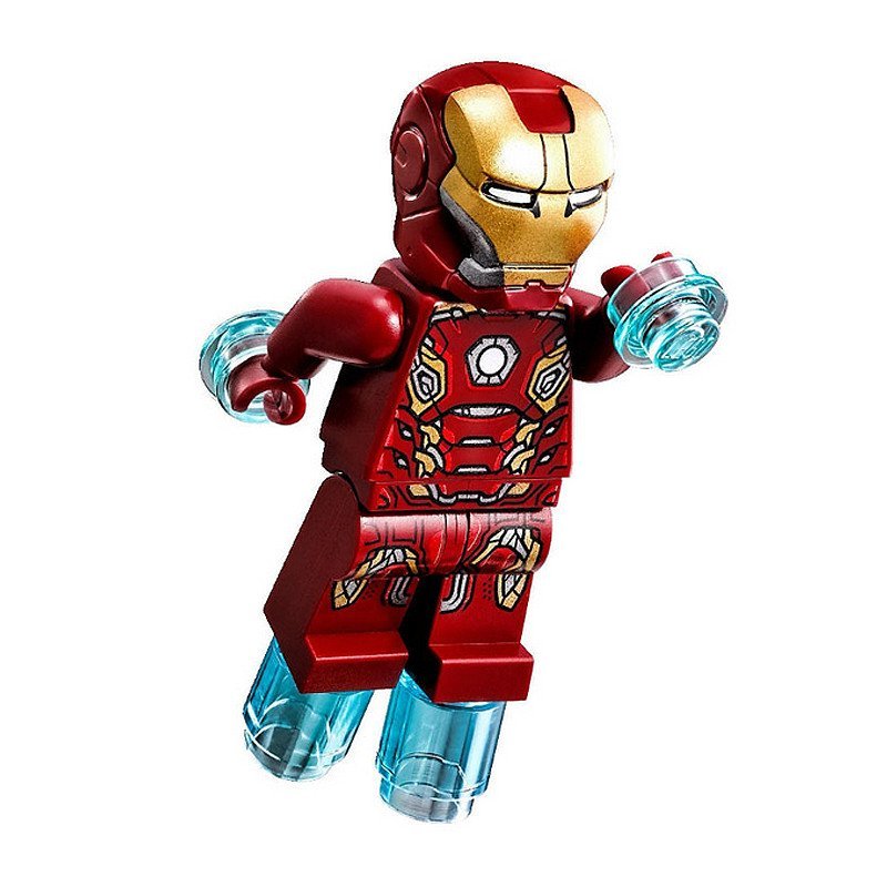 lego乐高积木玩具 超级英雄super heroes 钢铁侠大战奥创机器人 l760