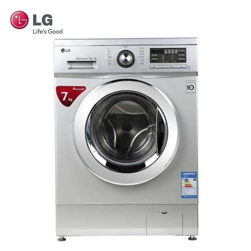 lg洗衣机wd-hh2415d lg7公斤滚筒洗衣机新款替代t14415d及h12428d dd