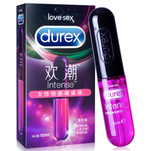 杜蕾斯Durex欢潮女性快感增强液女性用阴道肛门人体润滑油快感润滑剂非助情香水成人情趣男女性用品情侣系列