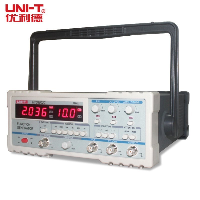 优利德(UNI-T) UTG9002C 函数信号发生器 带宽