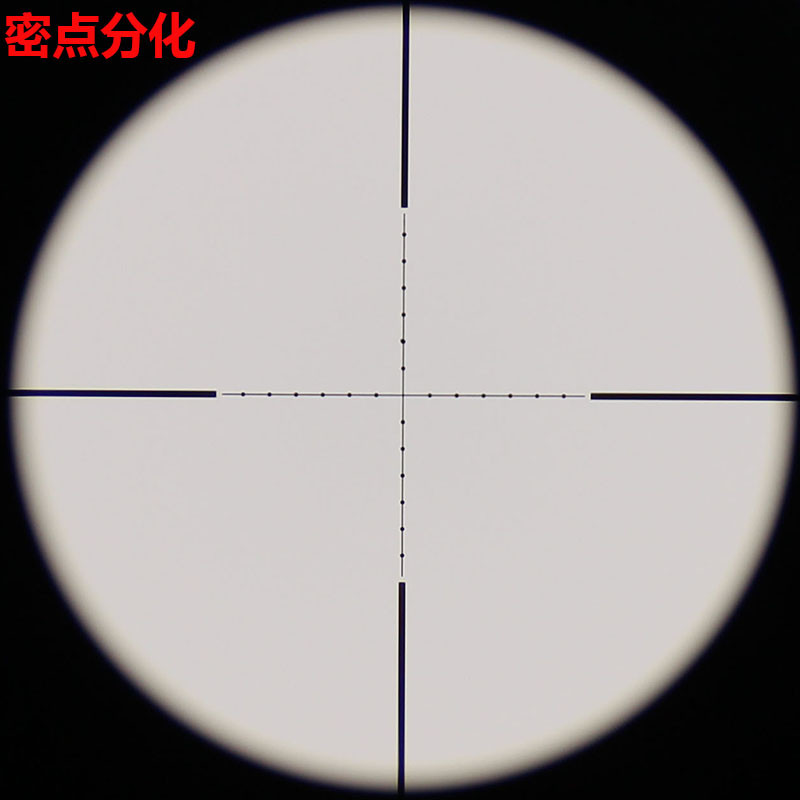 狙击镜单筒望远镜3-12x40带锁定瞄准器红绿灯密位点分化十字坐标高