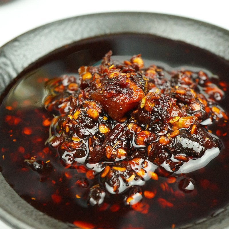 贵州特产 娇乡红火腿油辣椒268g