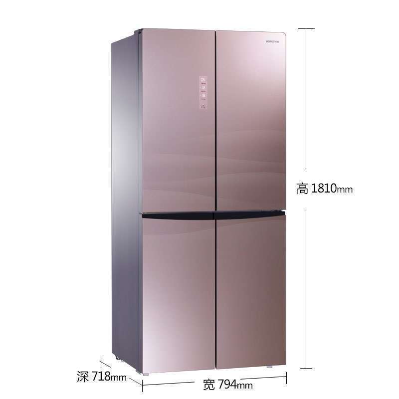 容声(ronshen)bcd-458wrk1fyc-zq22 458升风冷无霜十字门冰箱